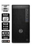 DELL OPTİPLEX 3000MT i5 12500 8GB RAM 256GB SSD W11PRO N010O3000MTAC MASAÜSTÜ PC & PER4 BELLEK