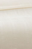 %100 Pamuk Çift Kişilik Kopanaki Dantelli Waffle Pike-210x230 cm-Krem