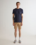 GANT Erkek Lacivert Slim Fit Bisiklet Yaka T-shirt