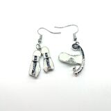 TEDZ COLLECTİON Diver Pin Küpe