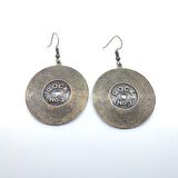 TEDZ COLLECTİON Bakır LP Pin Küpe