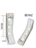 Dekoratif Ray Montaj Aparatı Uzun Ayak 10 Cm 4 Adet