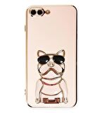 Smcase Apple iphone 7 Plus Kılıf Standlı Kamera Korumalı Bulldog Silikon