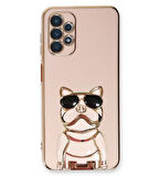 Smcase Samsung Galaxy A33 5G Kılıf Standlı Kamera Korumalı Bulldog Silikon