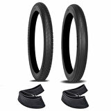 Kuba Ege - Mondial Sfc Ön - Arka İç ve Dış Lastik Seti (2.50-17 ve 2.75-17)