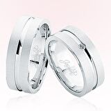 Beyaz Altın Alyans 5507