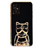 Smcase Xiaomi Redmi 10 2022 Kılıf Standlı Kamera Korumalı Bulldog Silikon