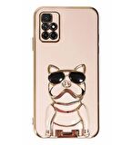 Smcase Xiaomi Redmi 10 2022 Kılıf Standlı Kamera Korumalı Bulldog Silikon