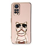 Smcase Xiaomi Redmi Note 11 Kılıf Standlı Kamera Korumalı Bulldog Silikon