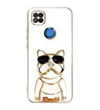 Smcase Xiaomi Redmi 9c Kılıf Standlı Kamera Korumalı Bulldog Silikon