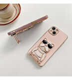 Smcase Xiaomi Redmi Note 12S Kılıf Standlı Kamera Korumalı Bulldog Silikon