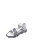 Trendyshose 04672 Simli Çapraz Bantlı Kız Çocuk Sandalet Ayakkabı