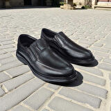 Pepita 1143 Doğal Deri Anatomic Rahat Kaymaz Taban Erkek Ayakkabı