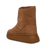 Trendyshose Wkrs 2943 Zenne Bot Faylon Taban Bağcıksız İçi Kürrklü Uzun Ugg Garantili Bot