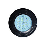 Cometepool Siyah Çerçeve Mavi Işık SMD Led Havuz Sıva Üstü ve Sıva Altı (Joker) Aydınlatma Lambası 33W-ToptancıyızBiz