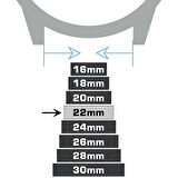 22mm Açık kahverengi Taba Beyaz Dikişli Floter Hakiki Deri Spor Saat Kordonu Kayış