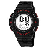 Su Geçirmez Dijital Spor Genç Çocuk Kol Saati Alarm Kronometre Takvim 3ATM CHR1146