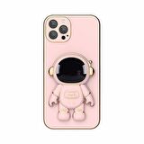 Smcase Apple iPhone 14 Pro Max Kılıf Standlı Kamera Korumalı Astronot Silikon