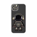 Smcase Apple iPhone 14 Pro Kılıf Standlı Kamera Korumalı Astronot Silikon