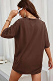 Uyguntarz Unisex Butterfly  Baskılı T-shirt