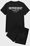 Uyguntarz Represent Baskı Şort Takım