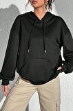 Uyguntarz Unisex Oversize Hey you Baskılı Sweatshirt