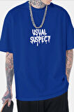 Uyguntarz Unisex Usual Suspect Baskılı T-shirt