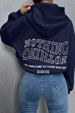 Uyguntarz Unisex Nothing Baskılı Sweatshirt