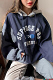 Uyguntarz Unisex Suppose Baskılı Sweatshirt