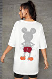 Uyguntarz Unisex Mause  Baskılı T-shirt