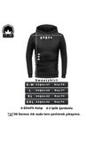 Unisex Bej Oversize Kapüşonlu Sweatshirt