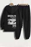 Uyguntarz Unisex 1898 Brooklyn Baskılı Eşofman Takımı