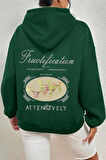 Uyguntarz Unisex Oversize Fructification Baskılı Sweatshirt