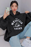 Uyguntarz Unisex The Mountain Baskılı Sweatshirt