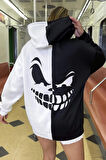 Uyguntarz Tasarım Baskılı Oversize Sweatshirt