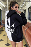 Uyguntarz Tasarım Baskılı Oversize Sweatshirt