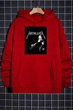 Uyguntarz Unisex Metalica Baskılı Oversize Sweatshirt