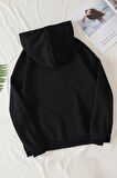 Uyguntarz Unisex Shark Baskılı Oversize Sweatshirt