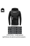 Siyah Saturn Sweatshirt