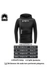 Siyah Saturn Sweatshirt