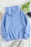 Unisex Panda Baskılı Oversize Sweatshirt