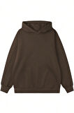 Fermuarlı Kapüşonlu Unisex Sweatshirt