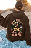 Fermuarlı Kapüşonlu Unisex Sweatshirt