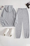 Uyguntarz Unisex Uykucu Panda Baskılı Rahat Eşofman Takımı