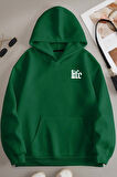 Uyguntarz Unisex Oversize Life Baskılı Sweatshirt