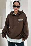 Uyguntarz Unisex Cherish Time Baskılı Sweatshirt