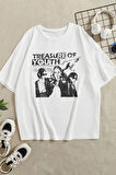 Uyguntarz Unisex Treasure Of Youth Baskılı Tasarım Tshirt