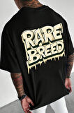Uyguntarz Unisex Rare Breed Baskılı Tasarım Tshirt