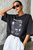 Uyguntarz Unisex KeepGoing Baskılı Tasarım Tshirt