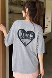 Unisex Optimistic Baskılı Tasarım Tshirt